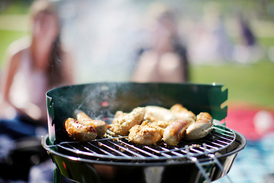 In Nordfriesland trafen sich mehrere Menschen zu einer Grillparty. (Symbolbild)