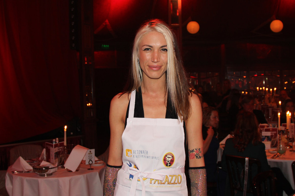 Ex-GNTM-Model Tessa Bergmeier (34) servierte lediglich vegane Speisen.