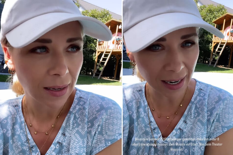 Tanja Szewczenko (45) erzählt in einer Instagram-Story, dass sie 2019 eine Fehlgeburt erlitten hat.