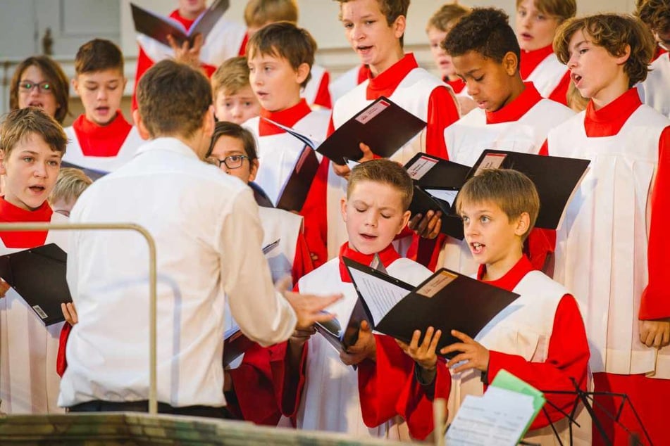 Die Dresdner Kapellknaben sind auch dabei.