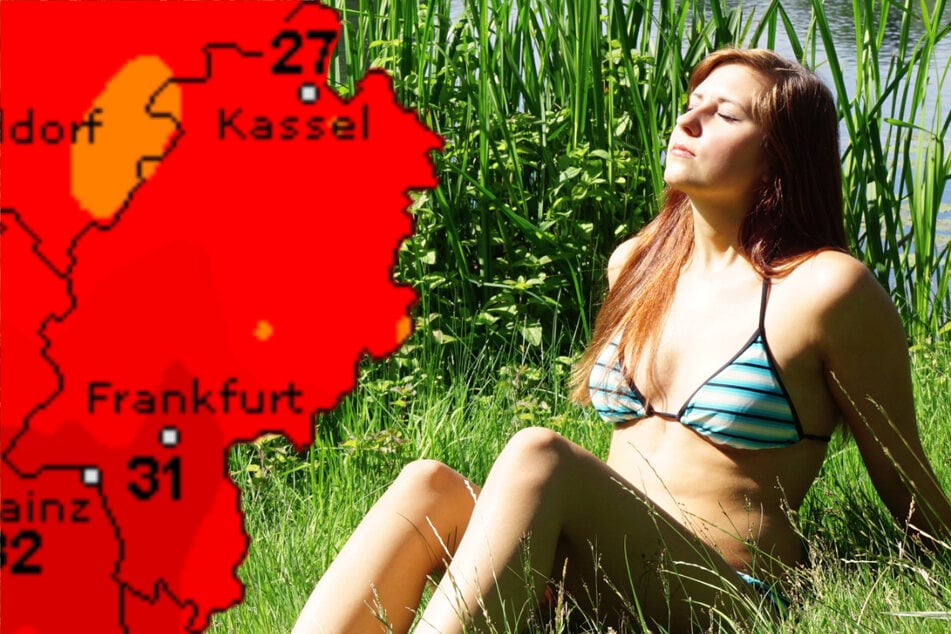 Der Dienst Wetteronline.de (Grafik) sagt für den Mittwoch 27 bis 31 Grad für Hessen voraus, die Prognose des DWD für diesen Tag lautet 28 bis 33 Grad.