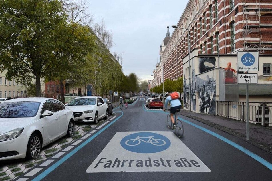 Ziel ist es den Radverkehr mithilfe der Fahrradstraße noch sicherer zu machen.