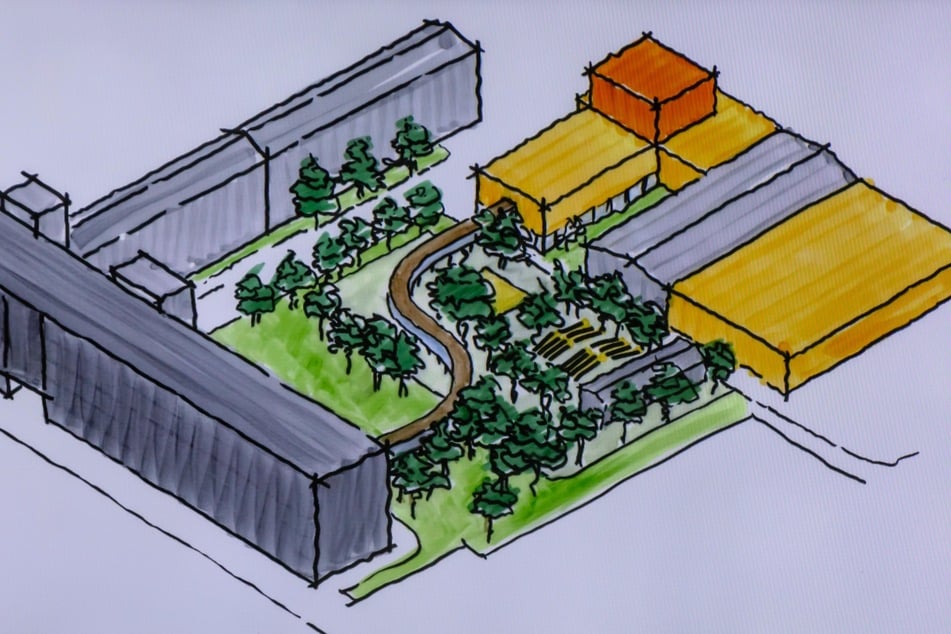 Theater und Stadt wollen hinterm Spinnbau eine moderne Spielstätte errichten.