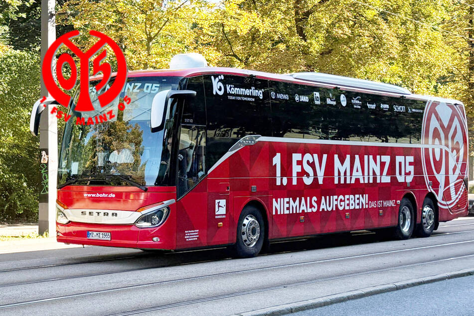"Schwer beschädigt": Vandalismus-Attacke auf Mainzer Teambus