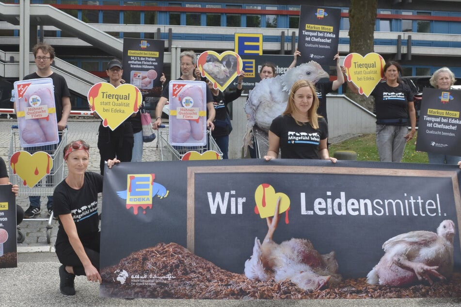 Hamburg: Nach Bianca "Bibi" Claßen und Greenpeace: Erneut Proteste gegen Edeka