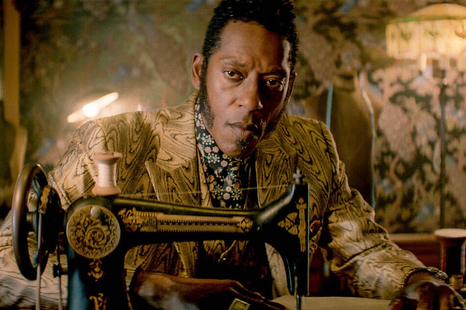 Orlando Jones as Mr. Nancy and the Ghanaian trickster God Anansi in American Gods.