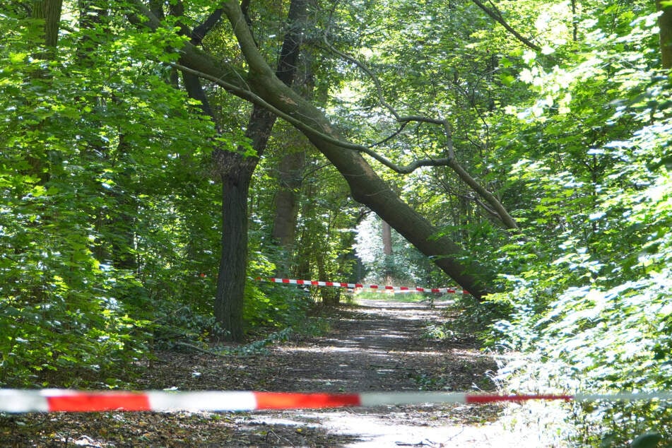 Die Einsatzstelle wurde vorerst gesichert.