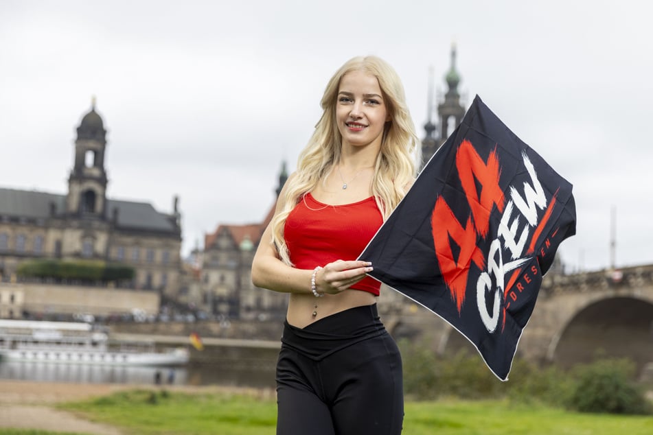 Lara möchte die 44 CREW DD weiter ausbauen und Angebote für verschiedene Altersgruppen schaffen. Dafür sucht sie Sponsoren und Förderpartner.