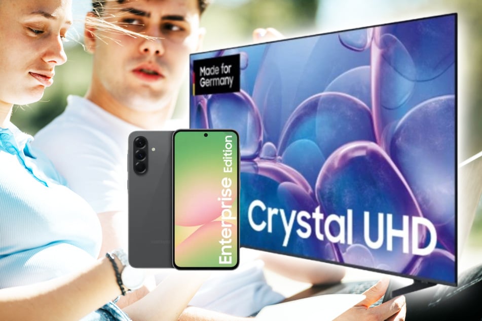 o2 verkauft 55-Zoll Samsung Fernseher mit Galaxy A56 EE stark reduziert