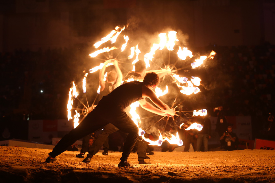 Eins der Highlights beim Nachtlichterfest wird am Sonntagabend eine Feuershow sein. (Symbolbild)