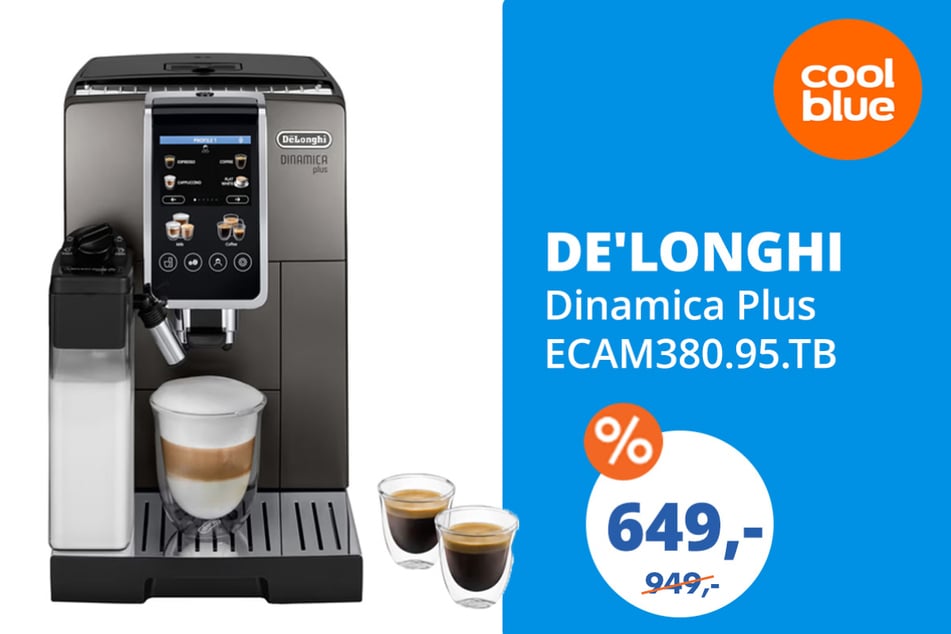 Die De'Longhi Kaffeemaschine für 649 statt 949 Euro.