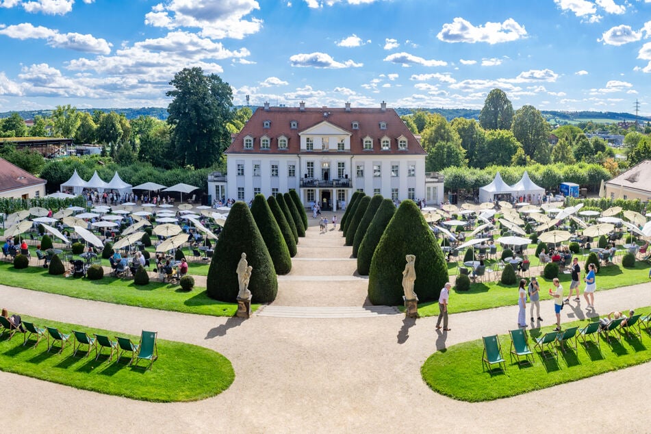 Schloss Wackerbarth war eines von 50 geöffneten Gütern.