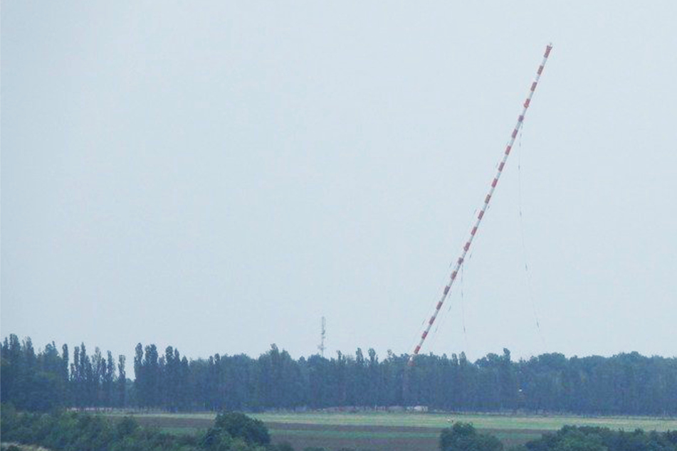Im Video: 153-Meter-Funkturm bei Wilsdruff wurde gesprengt!