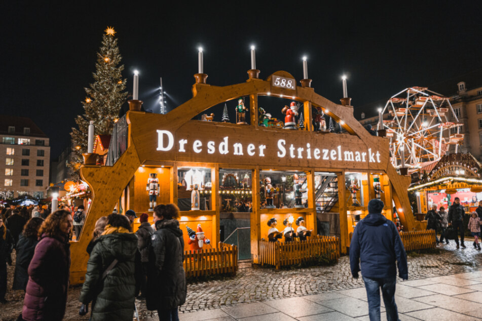 Der Dresdner Striezelmarkt wurde als erster deutscher Weihnachtsmarkt komplett digitalisiert.