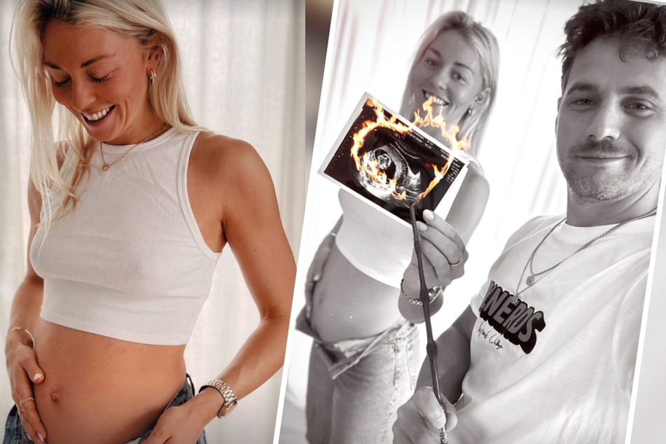 Ex-Tennisprofi Carina Witthöft lässt Baby-Bombe platzen: "My heart is full of Love, my belly too"