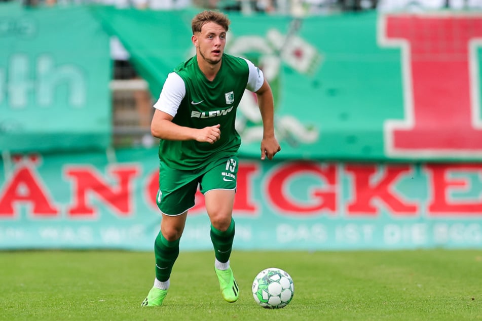 Justin Gröger (23) wechselt zusammen mit Ken Tchouangue (21, nicht im Bild) vom Bremer SV nach Chemnitz.
