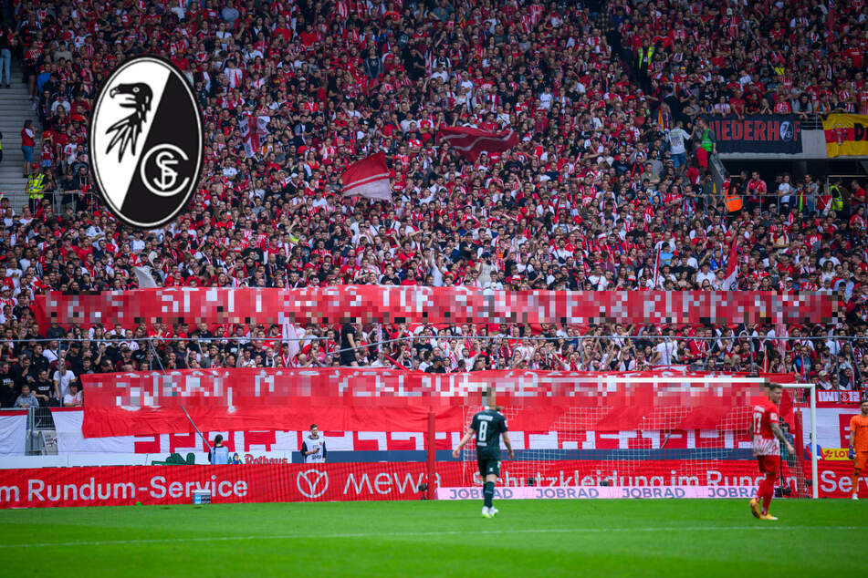 Beim Spiel gegen Bremen: Freiburg-Fans erregen Aufsehen mit Spruch-Bannern!