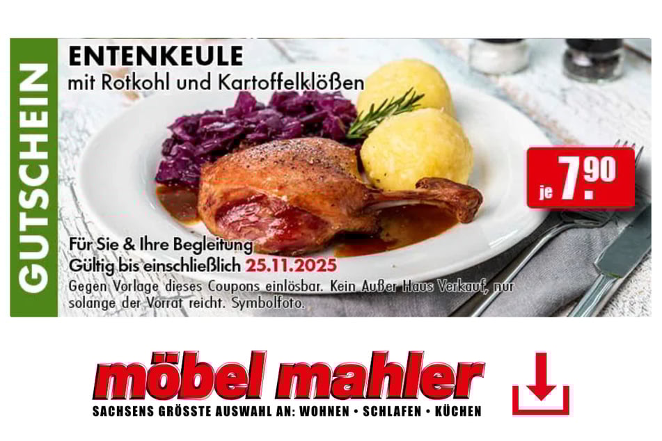 Hier klicken und Restaurantcoupon herunterladen.