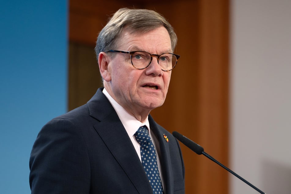 Der Außenminister Johann Wadephul (63, CDU).