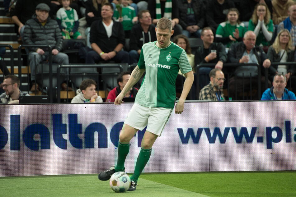 Ex-Profi Kevin Schindler (37) schaffte bei Werder Bremen den Sprung von der Jugend zu den Profis. Für die Legenden-Elf trat er im vergangenen Jahr noch gegen den Ball.
