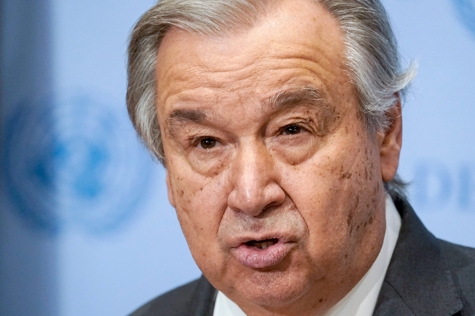 Der Generalsekretär der Vereinten Nationen, António Guterres (73).