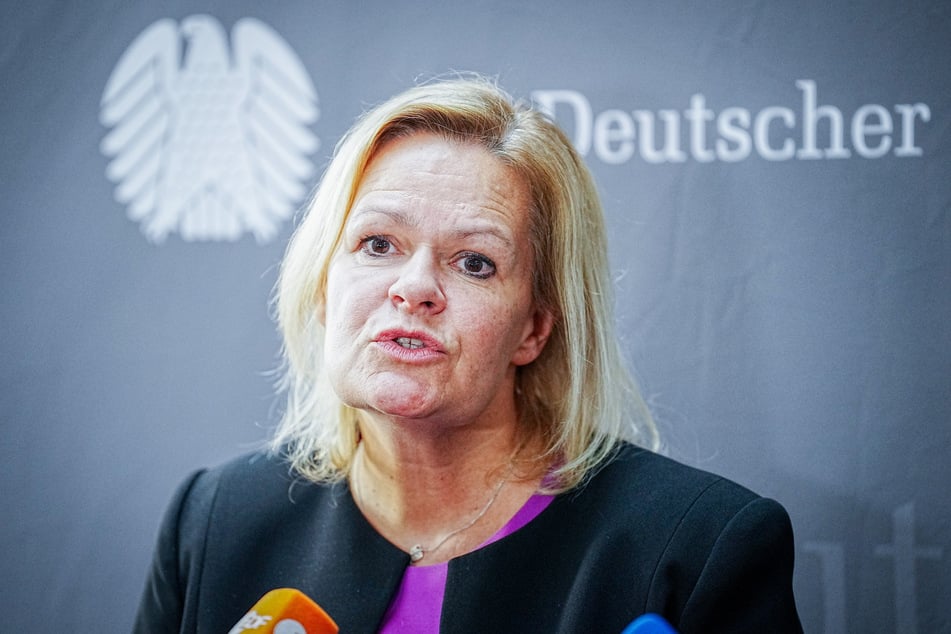Bundesinnenministerin Nancy Faeser verurteilte die Methoden von Klima-Aktivisten während der Räumung von Lützerath.