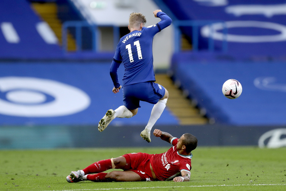 Ballsicher und aggressiv im Zweikampf. Thiago hatte viel vom Spiel. Bester, zumindest aber auffälligster Akteur auf Seiten der Blues im Übrigen Timo Werner (24).