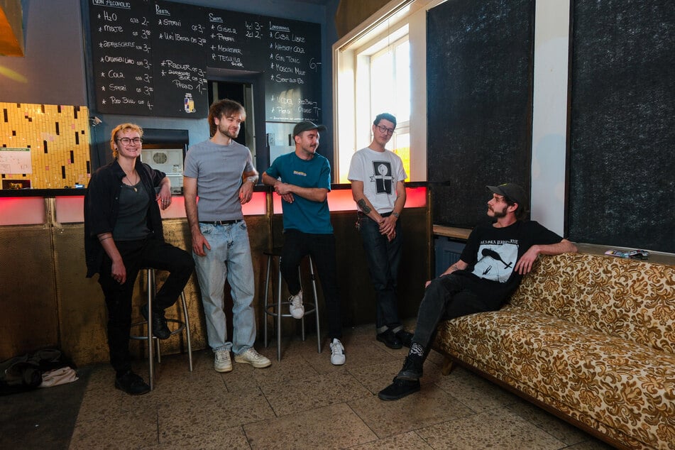 Das Orga-Team vom neuen "Club minus".