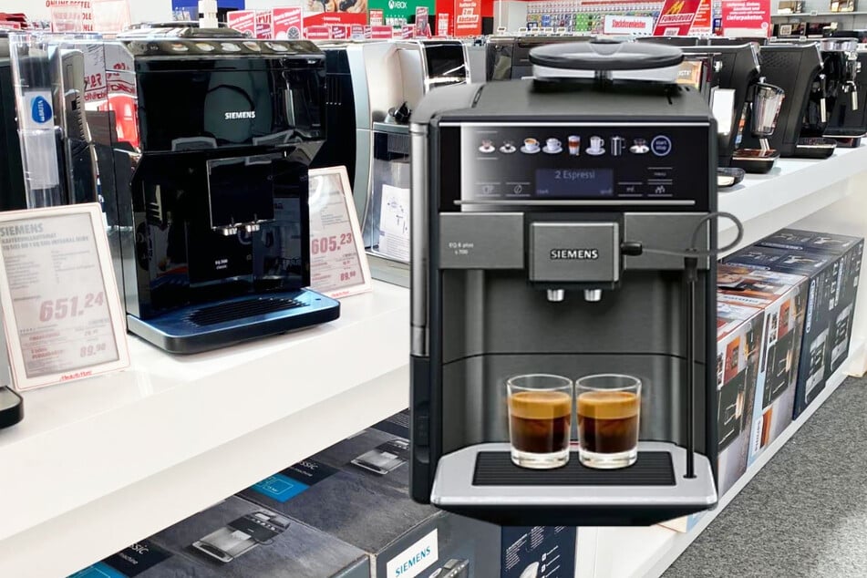 MediaMarkt verkauft am Samstag (27.12.) Kaffeevollautomaten von Siemens richtig günstig