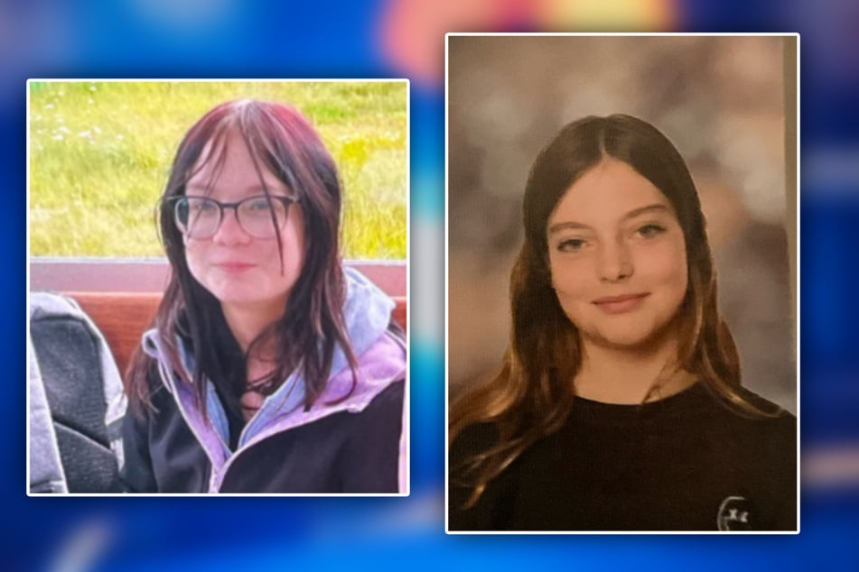 Rolina H. (12, l.) und Shania K. (13) aus Wolmirstedt werden vermisst.