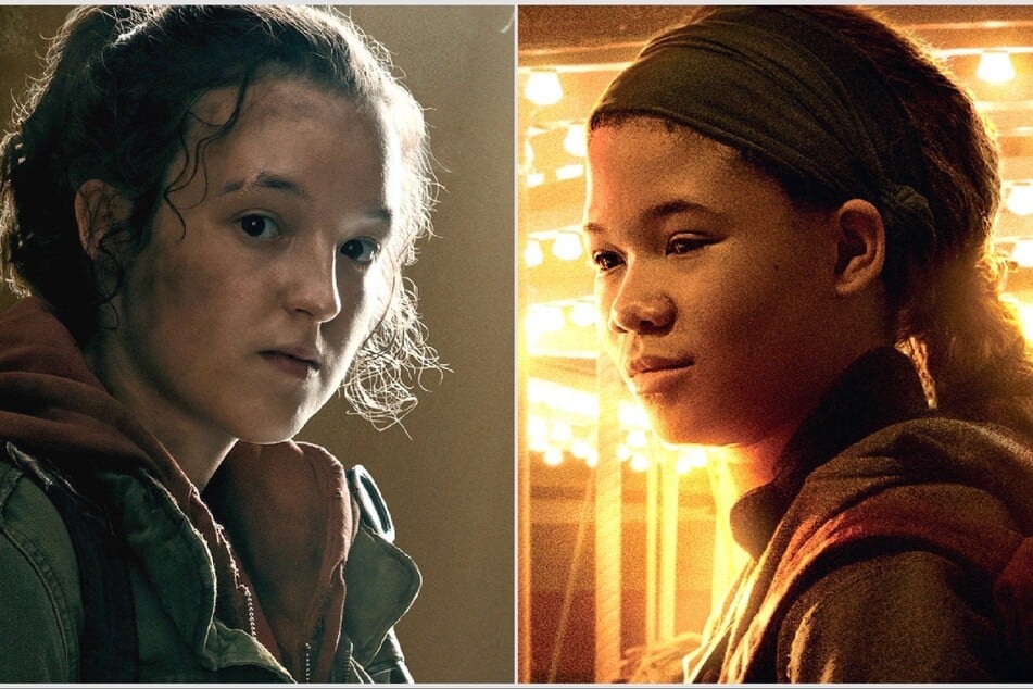 Bella Ramsey (l) and Storm Reid received praise from fans for their performance in the recent episode of The Last of Us.
