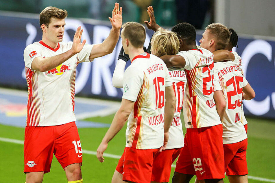 Der torlose Alexander Sörloth (25, l.) wurde von seinem Trainer gelobt.