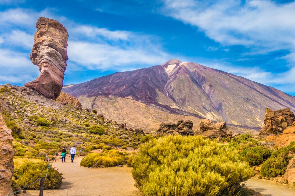Der Pico del Teide auf Teneriffa ist 3715 Meter hoch. Manchmal liegt auf dem Gipfel zu Weihnachten Schnee.