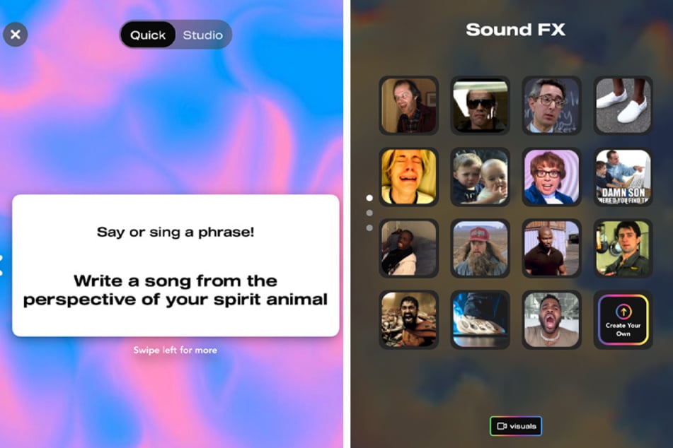 The interface of Mayk.it is vibrant and easy-to-use, even for non-musicians.