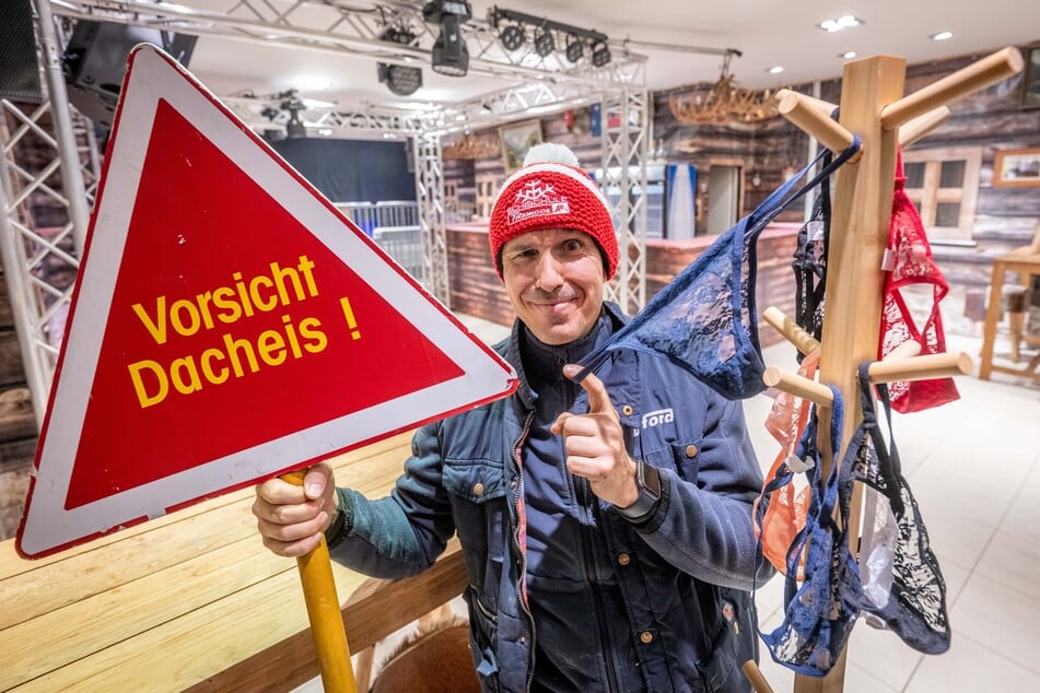 Wo früher Unterwäsche verkauft wurde, öffnet Henrik Bonesky (46) dieses Jahr wieder sein Party-Stadl.