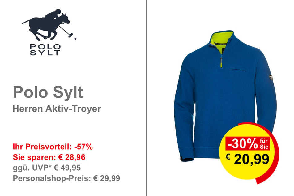 Polo Sylt Herren Aktiv-Troyer