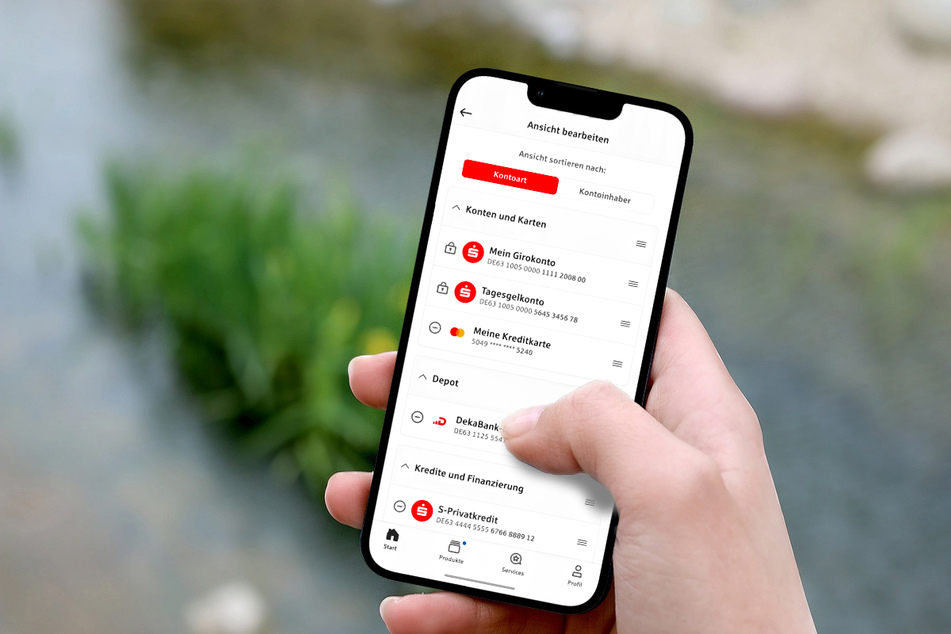 Mehrfach ausgezeichnet: die Banking-App der Sparkasse.