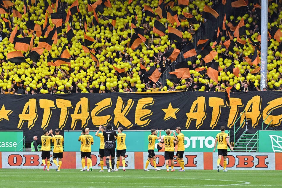 Die Abteilung Attacke der SGD machte gegen Fürth einen ordentlichen Job.