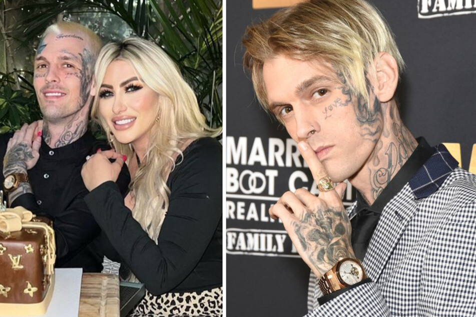 Aaron Carter's ex-fiancée Melanie Martin (c) has doubts about the circumstances of the late star's death.