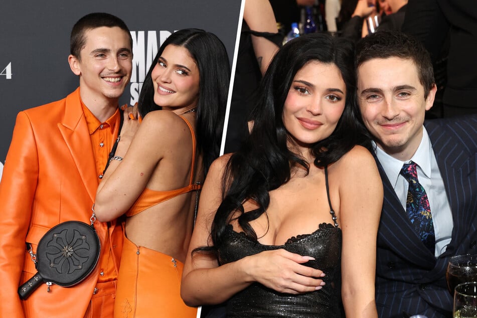 Timothée Chalamet überrascht Kylie Jenner mit seiner Rede