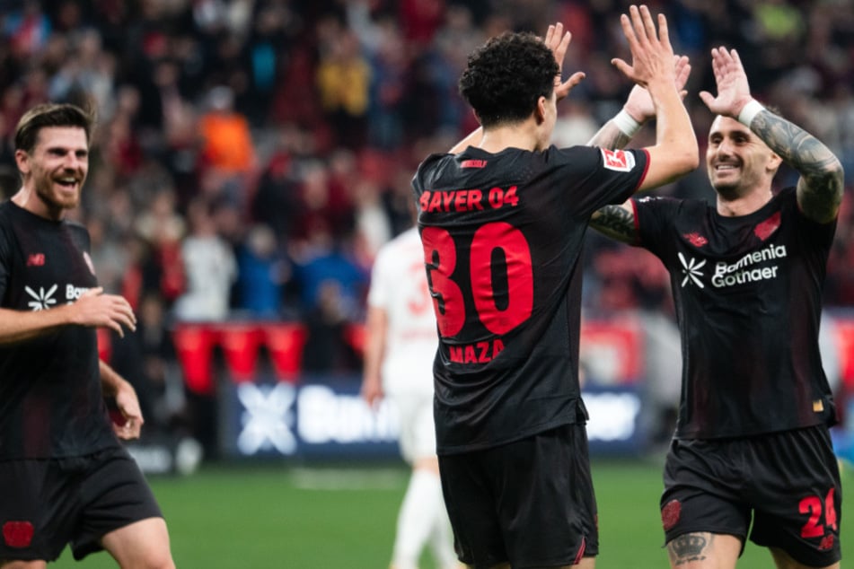 Aleix Garcia (28, r.) gilt neben Ibrahim Maza (20, M.) als DER Senkrechtstarter der Saison.