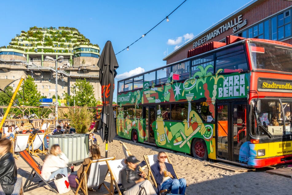 Endlich hat dieser coole Beach mitten in Hamburg wieder geöffnet