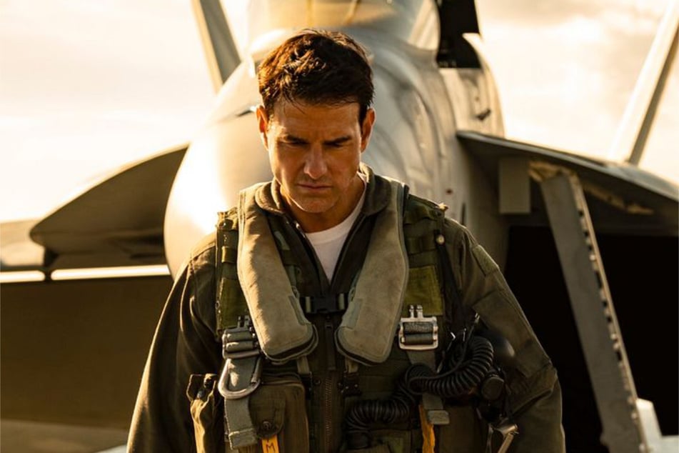 Tom Cruise in seiner Paraderolle als Maverick in "Top Gun".