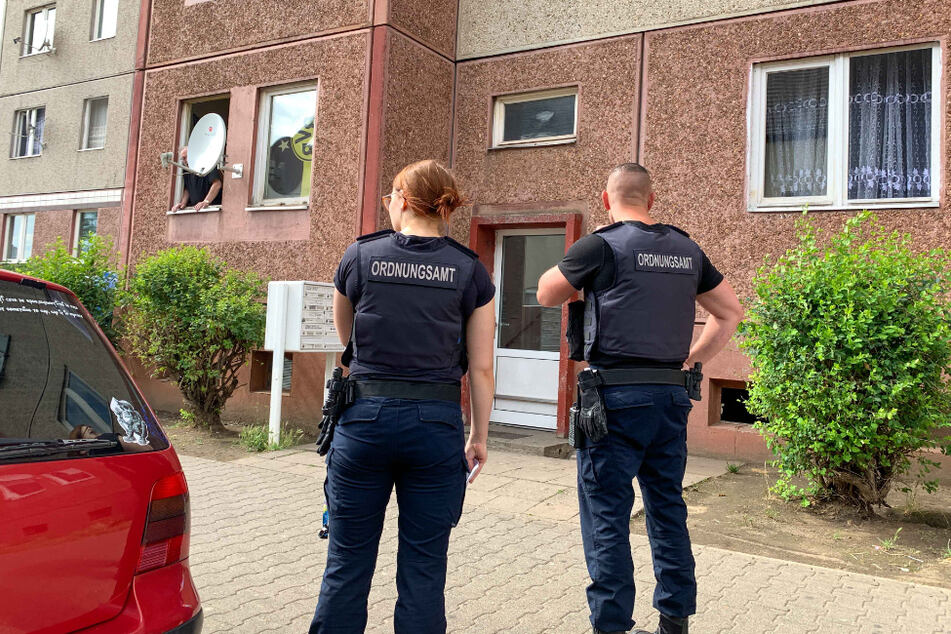Das Ordnungsamt überwacht die Einhaltung der Quarantäne.