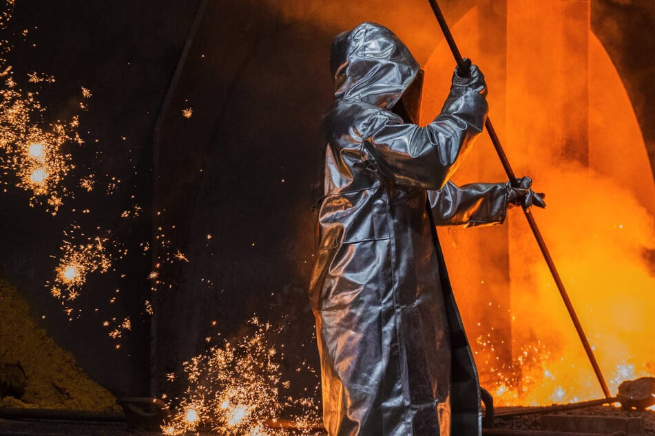 Mit Tausend Stahlarbeitern: IG Metall will Regierung Feuer unterm Hintern machen