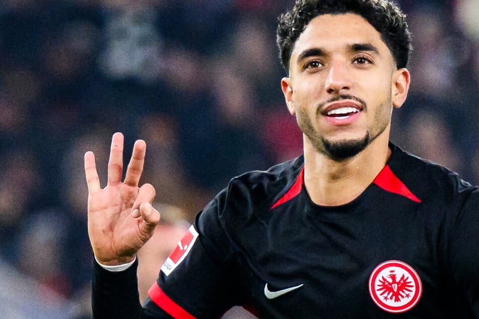 In dieser Saison schoss Omar Marmoush (25) in 24 Pflichtspielen schon 18 Tore für Eintracht Frankfurt.