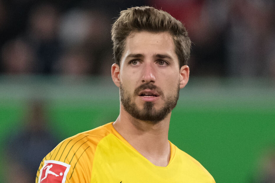 Der Fußballer am 22.04.2019 in Wolfsburg beim Spiel VfL Wolfsburg gegen Eintracht Frankfurt in der Volkswagen-Arena.