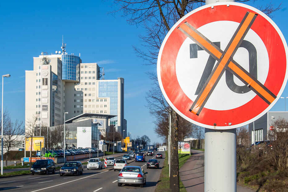 In der Neefestraße gilt nur noch Tempo 50. Kurz nach der Einrichtung blitzte die Stadt hier.
