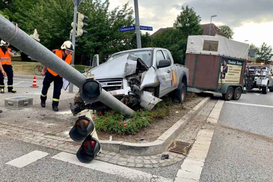 Ordentlich gekracht hat es am Sonntag in Pirna.