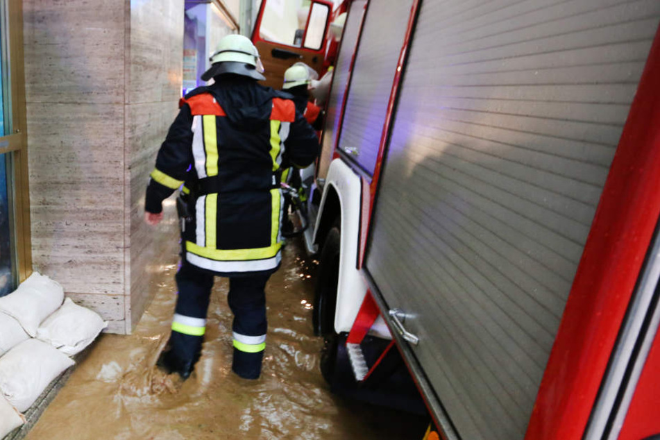 Zu Weihnachten ist die Gefahr von Hochwasser in Bayern gegeben. (Symbolbild)